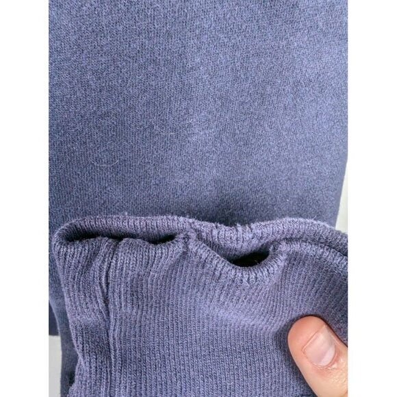 Y2K Hollister Hoodie Jacket Size Medium Heavy Spell Out Waffle Distressed Grunge - Picture 4 of 9